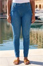 Denim Curve Denim Elastic Waist Jegging, Image 2 of 4