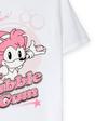 White Sonic the Hedgehog Amy's Bubblegum T-Shirt, Image 4 of 6