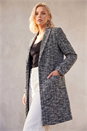 Black Petite Boucle Jacket, Image 1 of 4