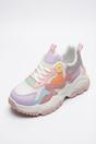 Multi iKrush Multi Ruby Womens Rhinestone Chunky Trainers, Image 8 of 8