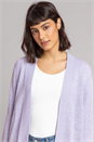 Lilac Tape Stitch Cardigan, Image 4 of 5