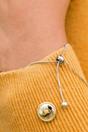 Silver Stainless Steel Bow Knot Bracelet, Image 1 of 2