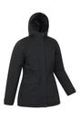Black Mountain Warehouse Black Maple Waterproof Padded Jacket, Image 5 of 5