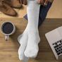 Beige 6 Pack Non Elastic Diabetic Socks, Image 3 of 5