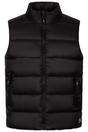 Black Simone Padded Casual Gilet, Image 1 of 4