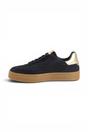 Navy Leather Trainers Sneaker Shoes, Image 4 of 7