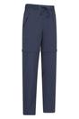 Navy Mountain Warehouse Navy Explorer ZipOff Trousers, Image 3 of 4