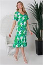 Mint Julianna Floral Print Godet Dress, Image 1 of 4