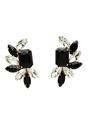Black Diva Collection Blossoming Purple Studs, Image 1 of 5
