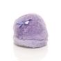 Lilac AJVANI Lilac Fluffy Mule Slippers, Image 6 of 6