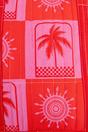 Pink Summery Double Handle Tote Bag, Image 3 of 3