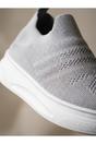 Grey iKrush Grey Grace Knit Slip On Trainers, Image 4 of 8