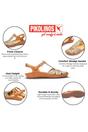 Green Womens Comfort Wedge Sandals P-Vallarta, Image 3 of 8