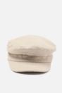 Beige WOVCOR Beige Brushed Wool Blend Baker Boy Cap Hat, Image 2 of 3