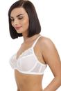 White Camille Lingerie White Underwired Non Padded Full Cup Bra, Image 2 of 5