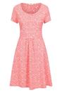 Red Orchid All Over Print UV Protection Dress, Image 1 of 4