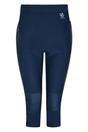Denim Worldly Capri Cycle Leggings, Image 2 of 3