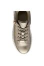 Gold Kora Leather Trainers, Image 4 of 4