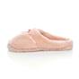 Peach AJVANI Peach Fleece Mules Slippers, Image 2 of 5