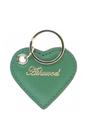 Green Real Leather Card Holder & Key Ring Gift Set, Image 4 of 5