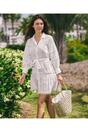 Silver Pia Rossini Silver Avi - Straw Beach Basket, Image 1 of 1