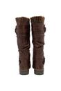 Brown Juniper Knitted KneeHigh Boots, Image 2 of 4