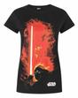 Black Star Wars Darth Vader Lightsaber T-Shirt, Image 1 of 4