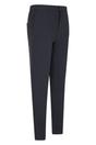 Black Regular Kesugi Stretch Slim Trousers, Image 4 of 5
