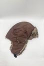 Brown Tapper Hat with Faux Fur Lining, Image 3 of 4