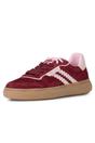 Red Tamaris Red Tamaris Merlot Red Stripe Sneakers, Image 3 of 7