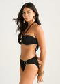  Black Sun Trim Halter Neck Bikini Top, Image 4 of 4