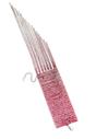 Pink Diva Collection Pink Glitter Chevron Bracelet, Image 4 of 8