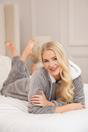 Grey Supersoft Hooded Onesie, Image 3 of 6