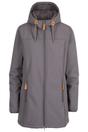 Charcoal Kristen Long Hooded Waterproof Jacket, Image 1 of 8