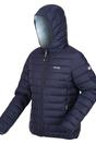 Navy Marizion Hooded Padded Jacket, Image 3 of 4