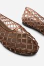 Brown Kori Jelly Ballet Pumps, Image 5 of 6