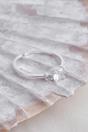 Silver Sterling Silver CZ Sparkly Ring, Image 3 of 3