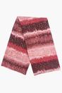 Red Speckled Ombre Striped Lightweight Scarf, Image 2 of 3