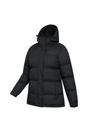 Black Waterproof Padded Jacket, Image 4 of 8