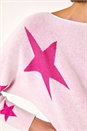 Light Pink Star Jacquard Jumper, Image 5 of 5
