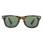 Rectangle Tortoise Green G-15 Wayfarer Ease RB4340 Sunglasses, Image 1 of 4