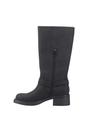 Black Nash Tall Biker Boots, Image 4 of 5