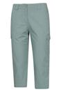  Coastal Stretch Capri Cargo Trousers, Image 3 of 5
