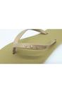 Gold St Tropez Crystal Flip Flops, Image 2 of 4