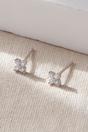 Silver Mia Gioielli Silver Sterling Silver Four Leaf Clover Studs, Image 3 of 3