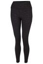 Black Influential Chevron 7/8 Leggings, Image 3 of 6