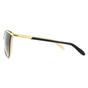 Black Ralph Black Cat Eye Black Brown Gradient Sunglasses, Image 3 of 6