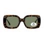 Brown Montana Brown Square Tortoise Green Polarized MP68, Image 1 of 3