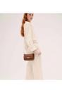 Tan The Maisie Mini Tan Leather Bag, Image 2 of 8