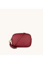 Red The Tassel Red Leather Crossbody Bag, Image 1 of 5